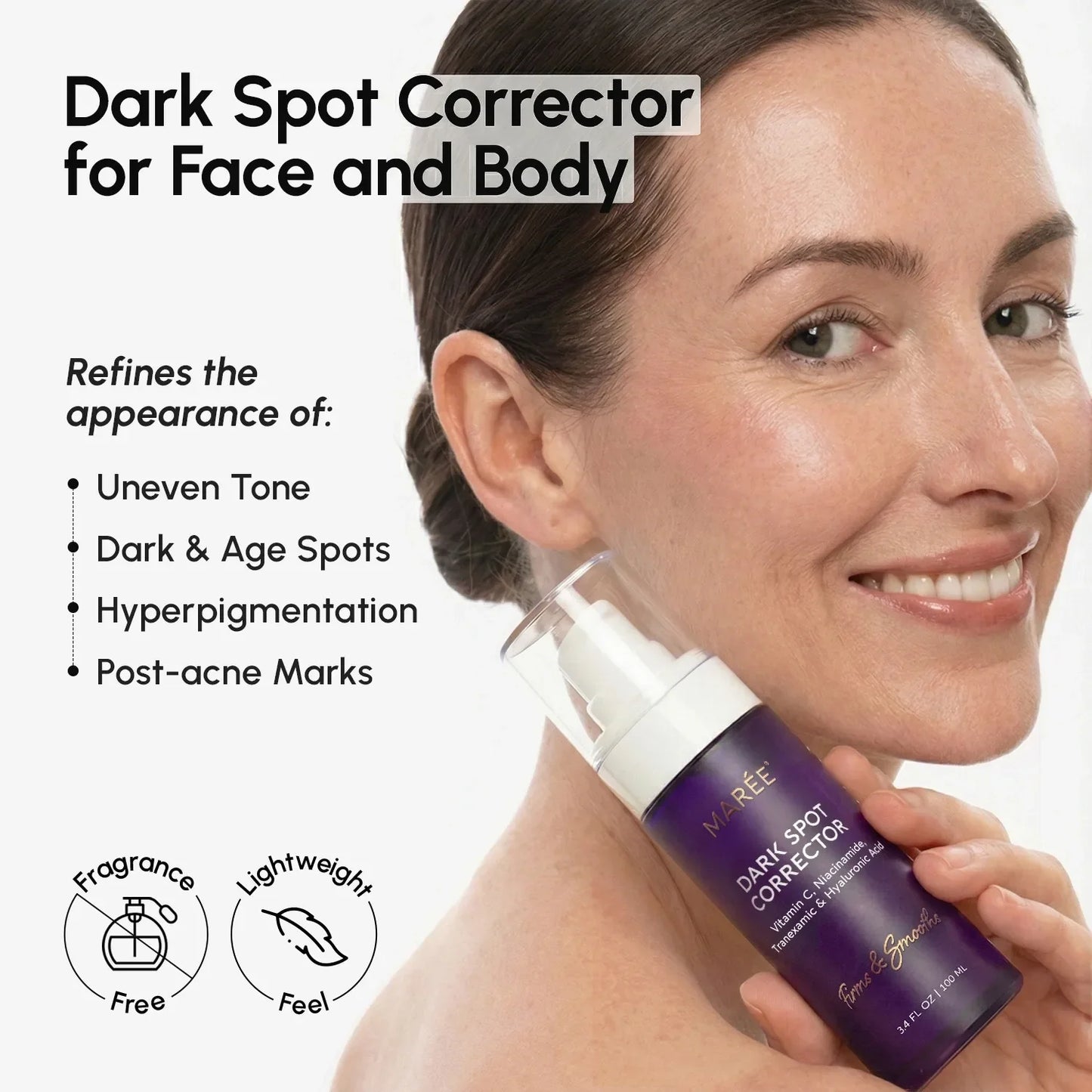 Dark Spot Corrector Serum with Vitamin C & Tranexamic Acid